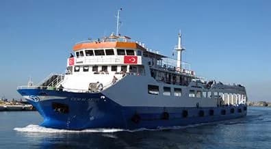 Marmara RoRo feribotu iskeleden kalkarken