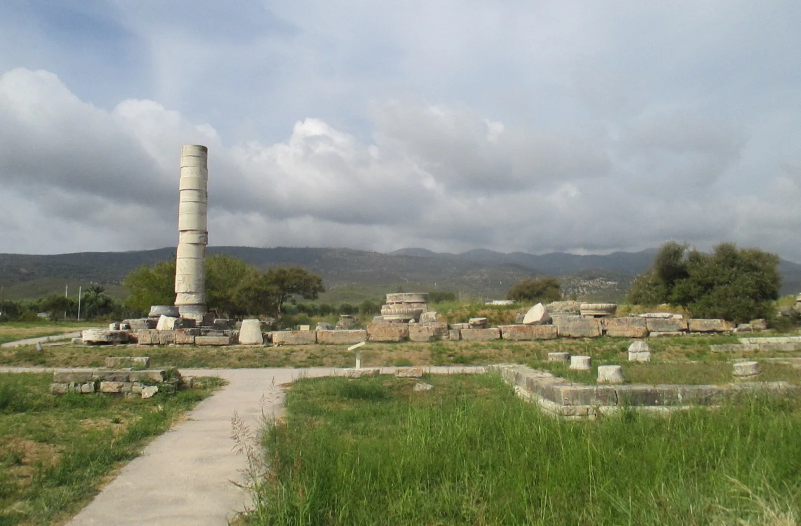 Temple of Hera (Heraion) — near Pythagorion, 6th century BC